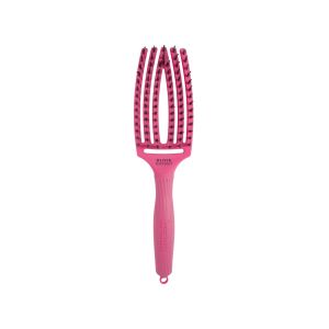 Olivia Garden Fingerbrush Care Iconic Medium Hot Pink