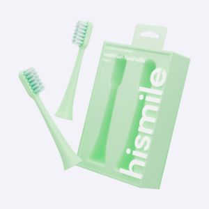 Hismile Toothbrush Replacement Heads Grön 2-pack