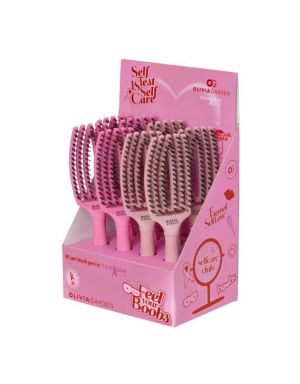 Olivia Garden Fingerbrush Think Pink 8-pack